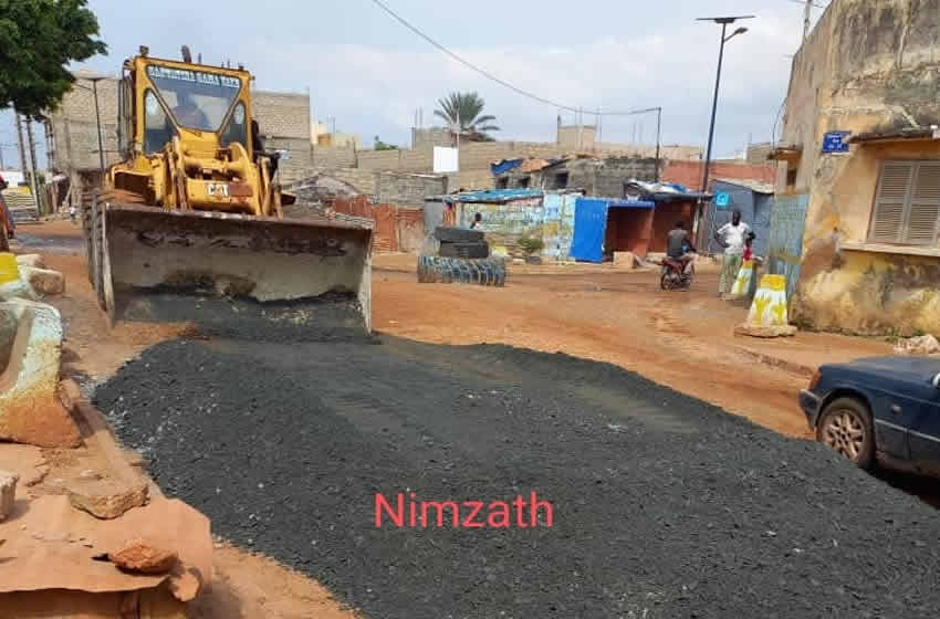 Restauration de la route de Nimzath