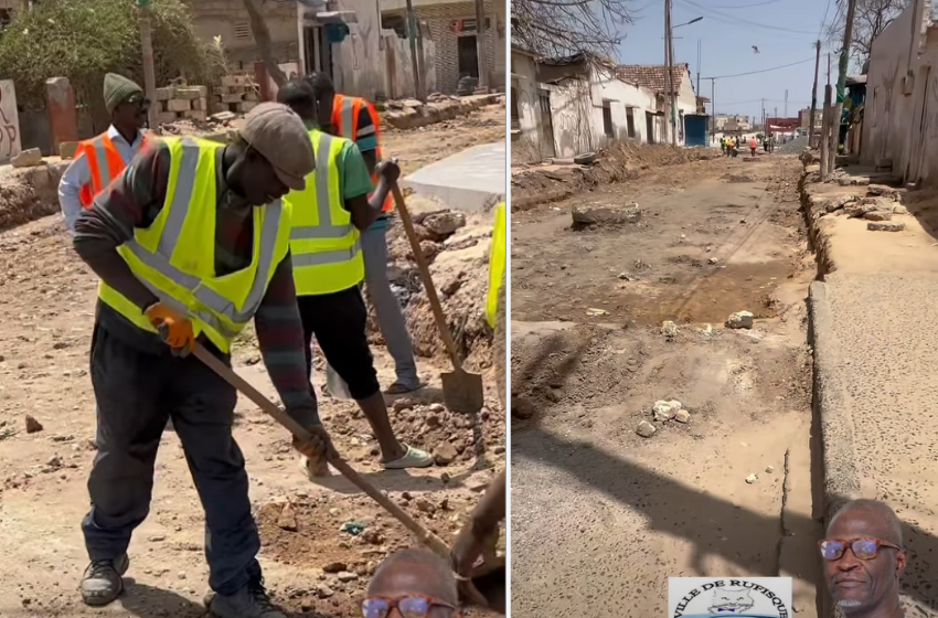 travaux de construction : axe Keury Kao – Merina