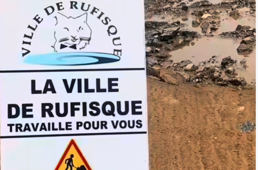 Rond-point Sipres : la Ville de Rufisque lance les travaux d’aménagement